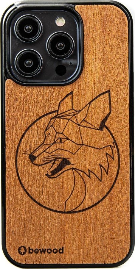 BeWood Drewniane Etui Bewood na iPhone 14 Pro LIS MERBAU