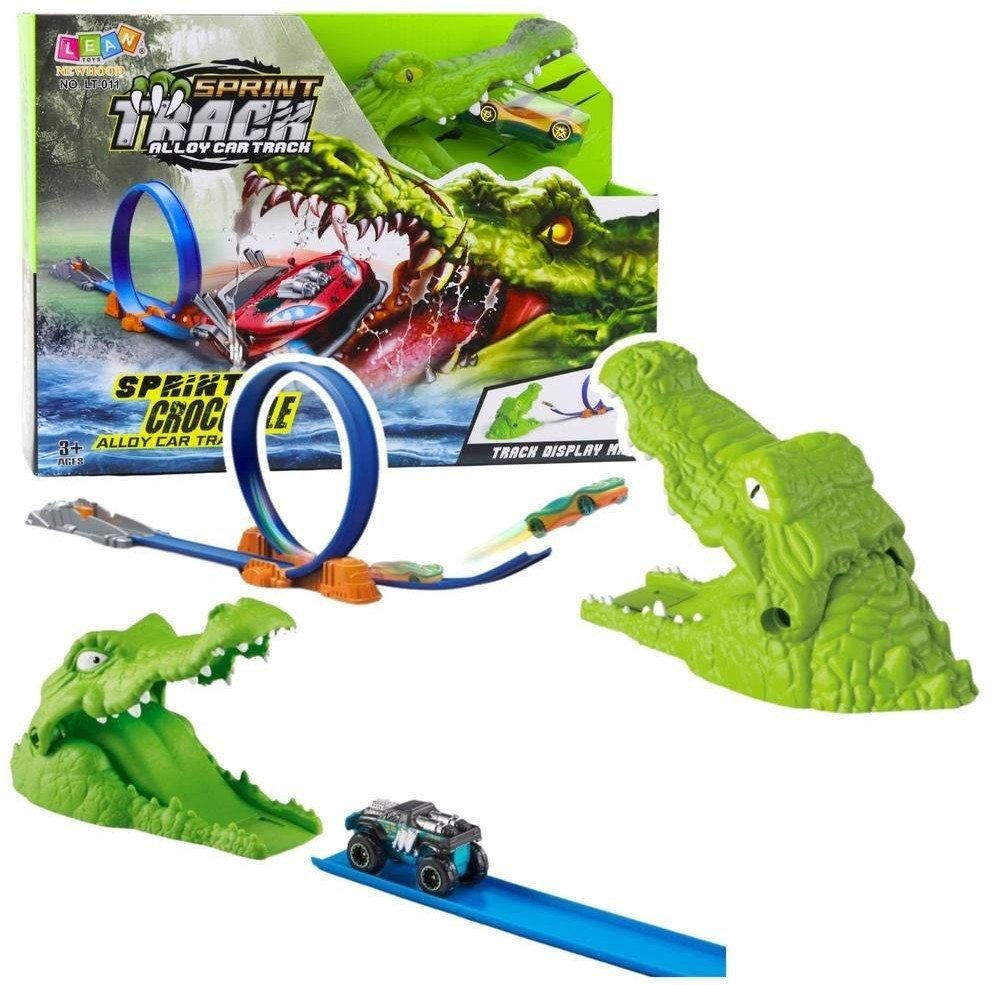 Tor samochodowy wyrzutnia krokodyl