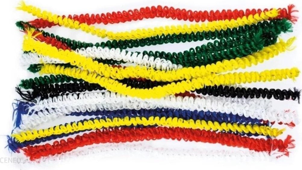 BREWIS Druciki kreatywne karbowane mix 20szt