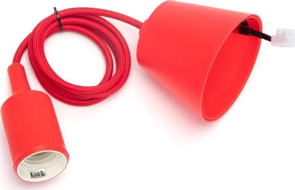 Aigostar Oprawka żarówki E27 z tworzywa sztucznego z przewodem 2x0.75mm 1 Oprawka żarówki E27 z tworzywa sztucznego z przewodem 2x0.75mm 1