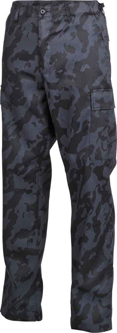 MFH Spodnie US BDU night-camo S
