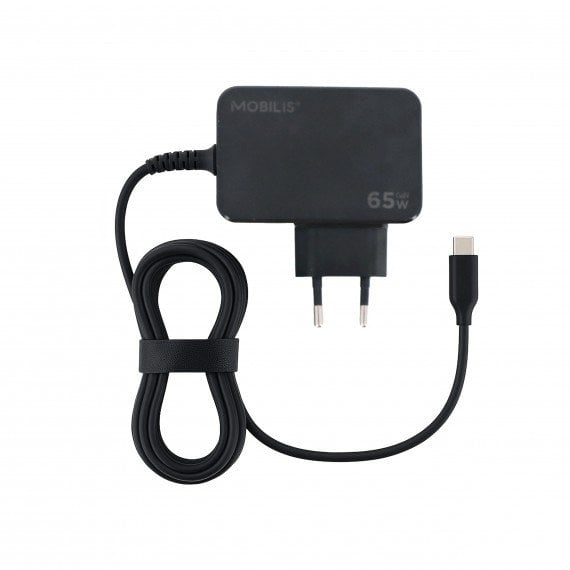Mobilis Energia Charger 65W USB-C Laptop Charger 1,8m Cable
