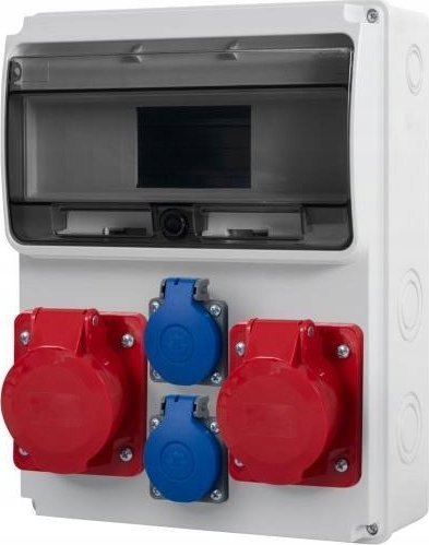 F-Elektro Rozdzielnica ULISSE 11M 2x16A/5P, 2x230V IP54