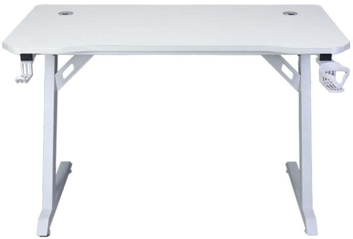 Biurko gamingowe Cobra CRF4577RGB White , LED RGB, 120 cm