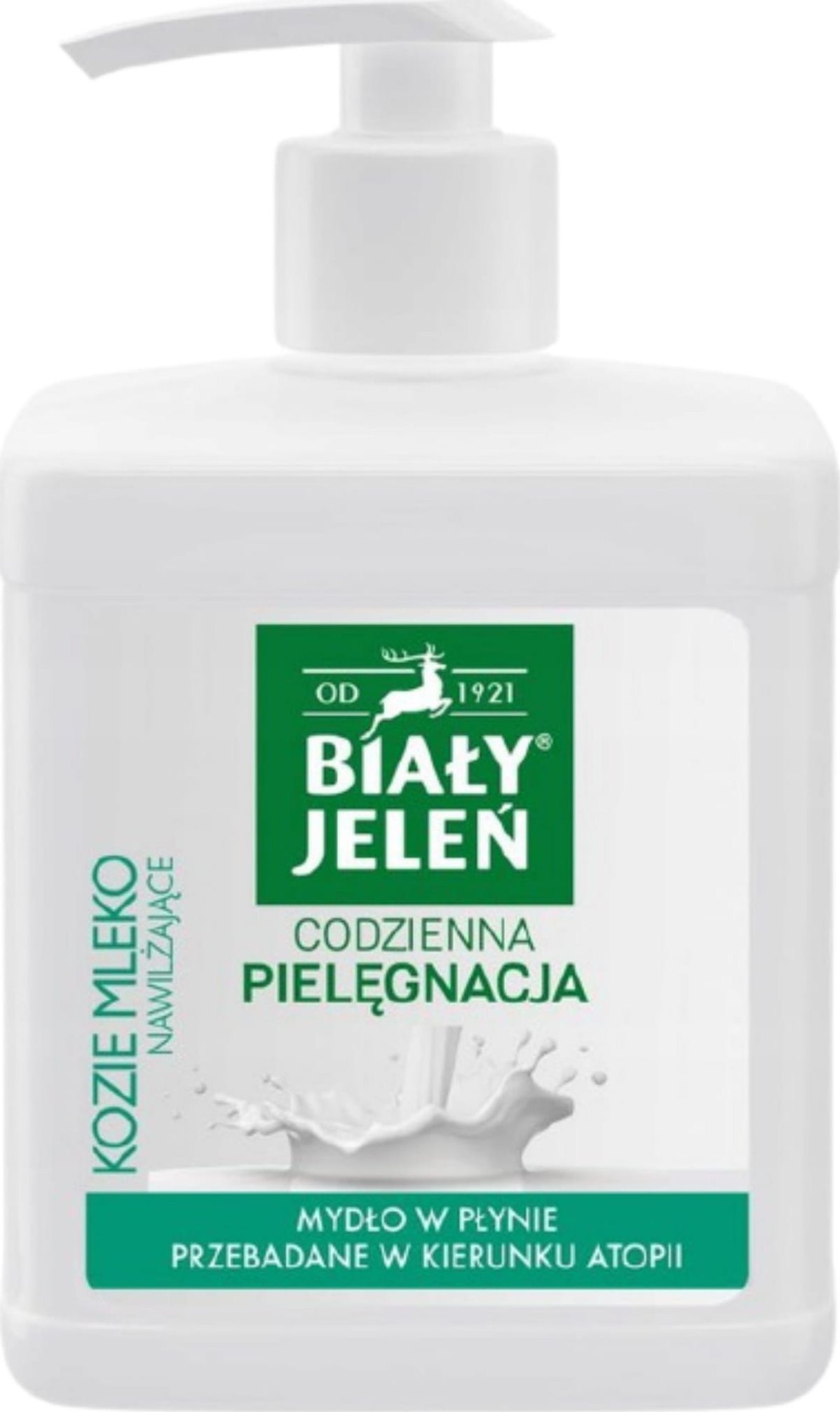 Biały Jeleń Mydło hipoalergiczne w płynie Kozie mleko 500ml