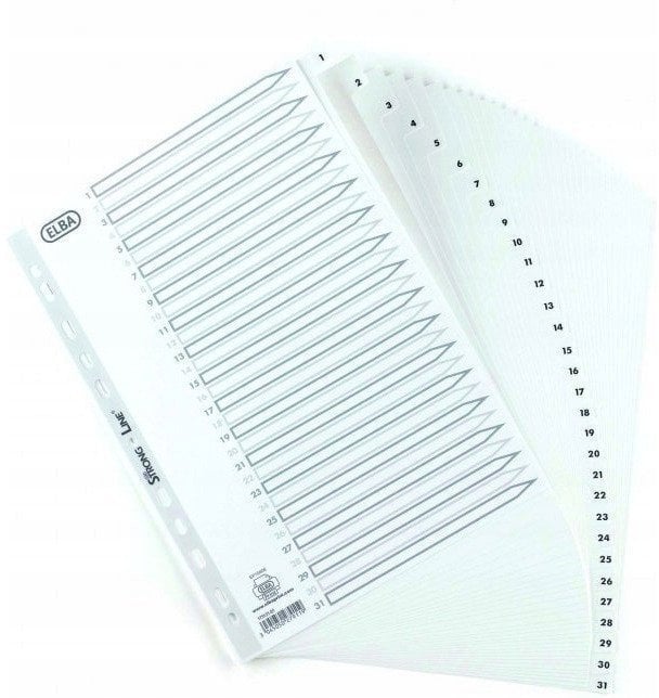 Register bantex basic-line a4 1-31