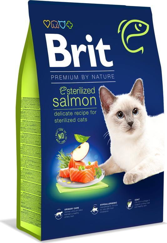 Brit Karma Dry Premium Sterilized z łososiem 1,5 kg