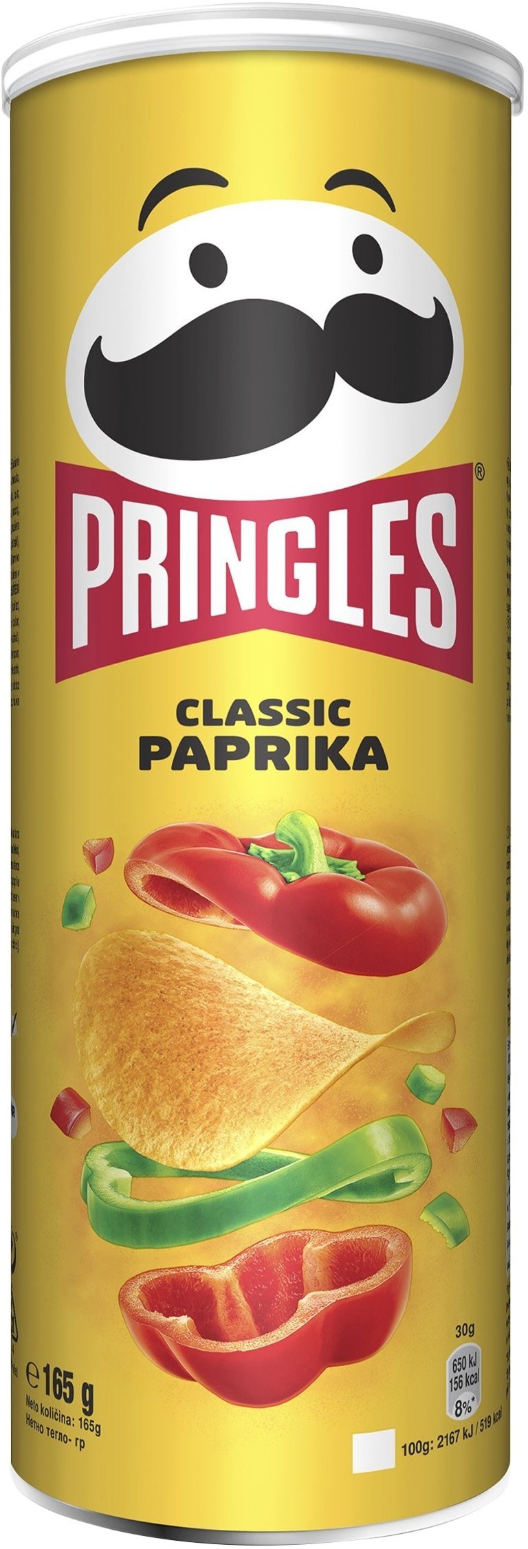 Pringles Chipsy Classic Paprika 165g