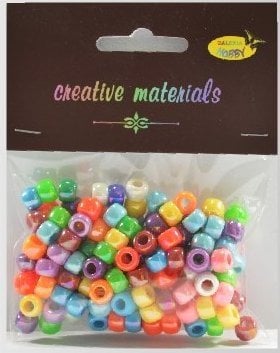 FANDY Koraliki perłowe 6mm 36g ok.150szt