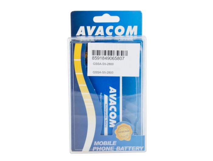 Bateria Avacom pro Samsung Galaxy S5 Li-Ion 3,85V 2800mAh (GSSA-S5-2800)