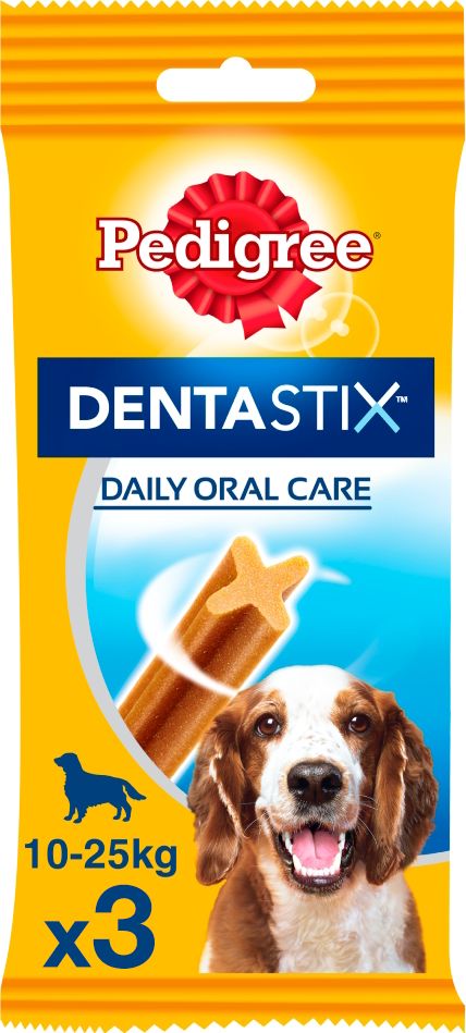 Pedigree PEDIGREE DentaStix (średnie rasy) przysmak dentystyczny dla psów 3 szt. - 77g