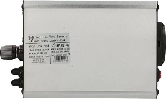 Przetwornica ExtraLink EXTRALINK przetwornica 12V-230V 600W modyfikowany sinus OPIM-600W