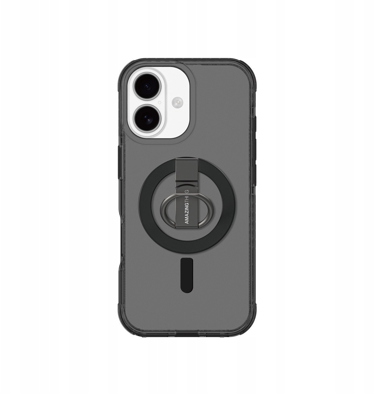 Etui AMAZINGTHING Titan Pro Grip Ring Set na iPhone 17 kompatybilne z MagSafe - czarne