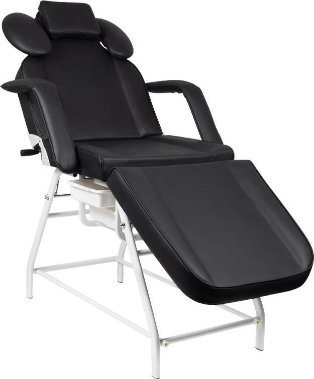 Activeshop FOTEL ZABIEGOWY DO RZĘS IVETTE CZARNY