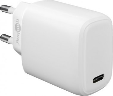 Ładowarka Goobay USB-C PD (Power Delivery) szybka ładowarka (25 W), biały