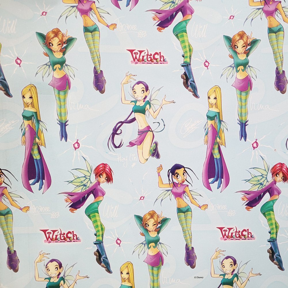 Papier czarodziejki "Witch" do prezentów 57cmx20m 20m240