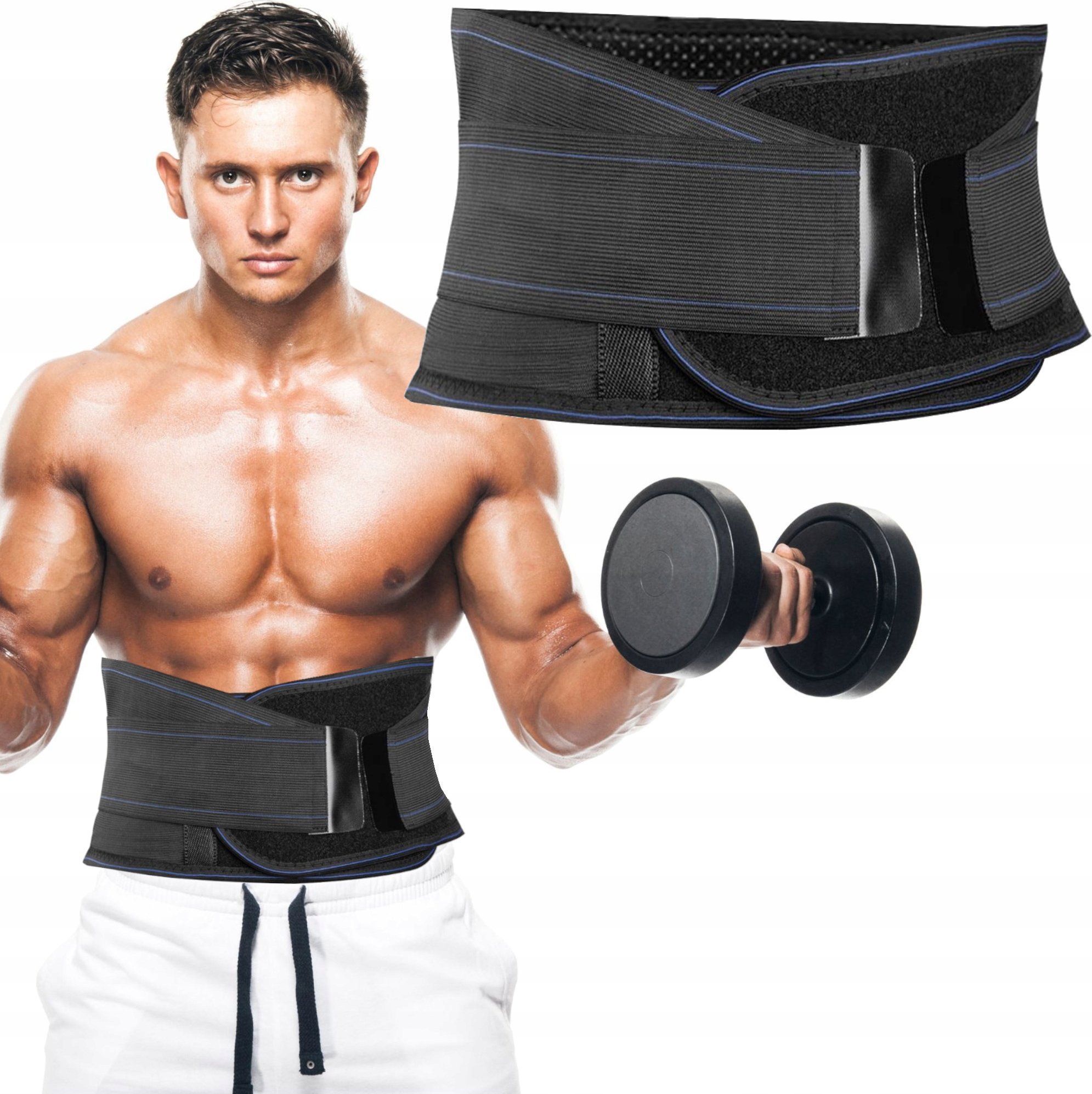 Fit4Med Pas Magnetyczny Rozgrzewający Kręgosłup Lędźwiowy