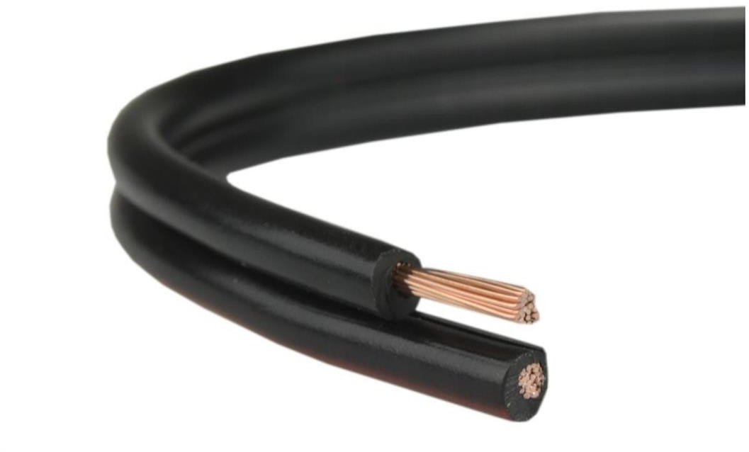 Przewód głośnikowy SMYp 2x0,5 czarny CU miedź Elektrokabel 100m