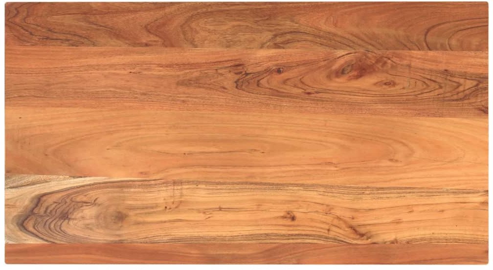 Blat stołu, 120x60x2,5 cm, prostokątny, lite drewno akacjowe