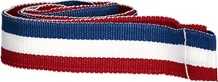Victoria Sport Wstążka 20 mm - czerwono-biało-niebieska