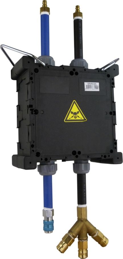 TP Electric Rozdzielnica wisząca elektropneumatyczna z przyłączem hydraulicznym Minibox 215x215x120 złącze pneumatyczne TpE 5499