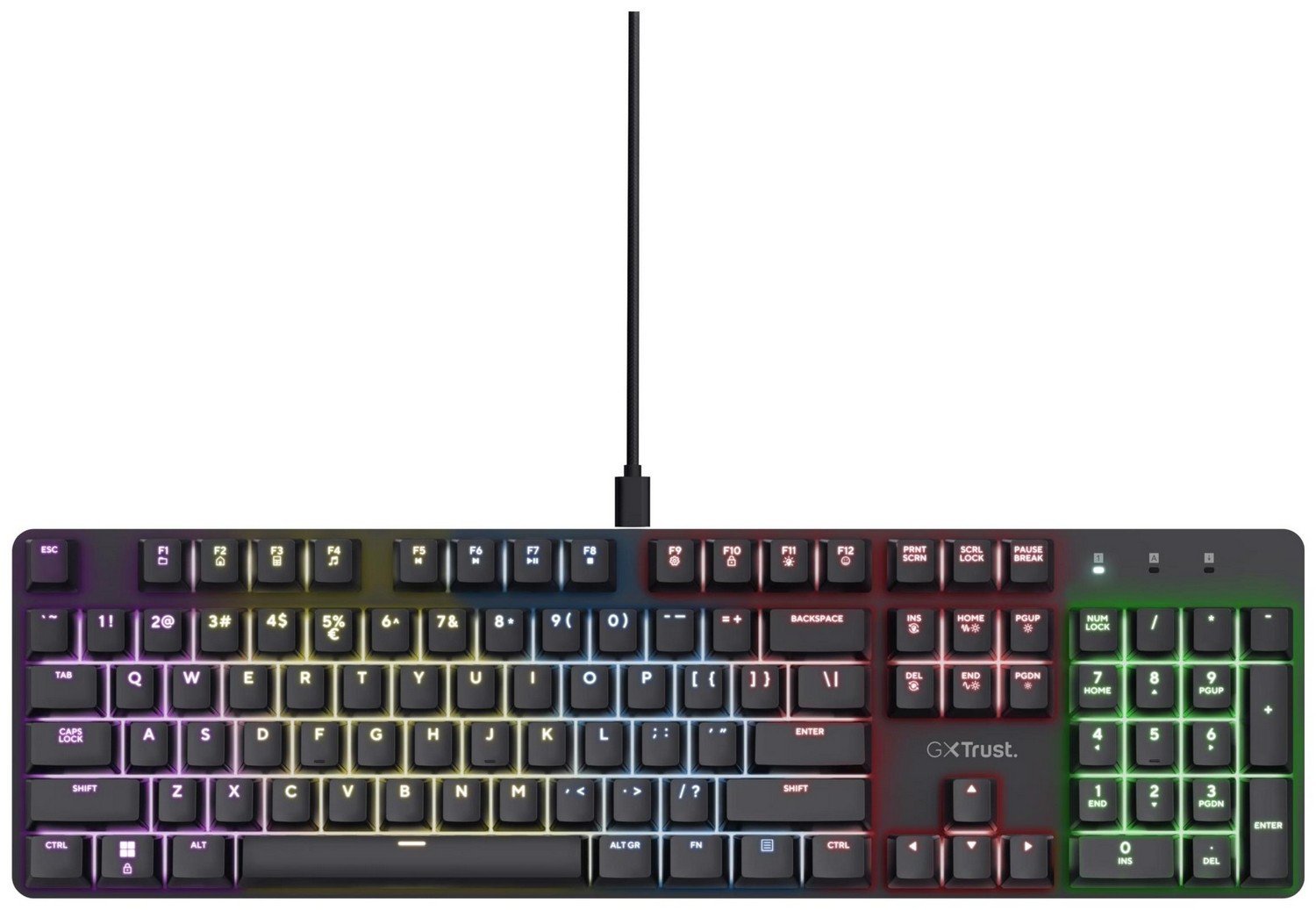 Klawiatura Trust GXT 871 Zora (25510)