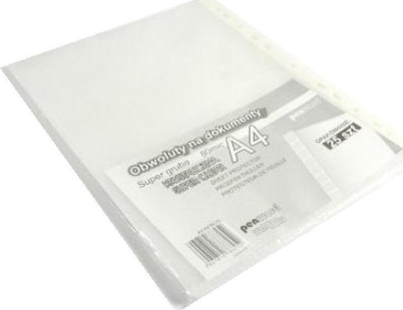 Obwoluta A4 80 mic krystaliczna 25szt