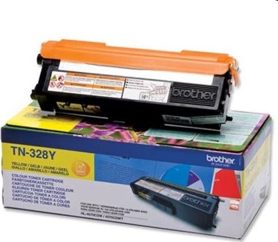 Toner Brother TN-328 Yellow Oryginał (TN328Y)
