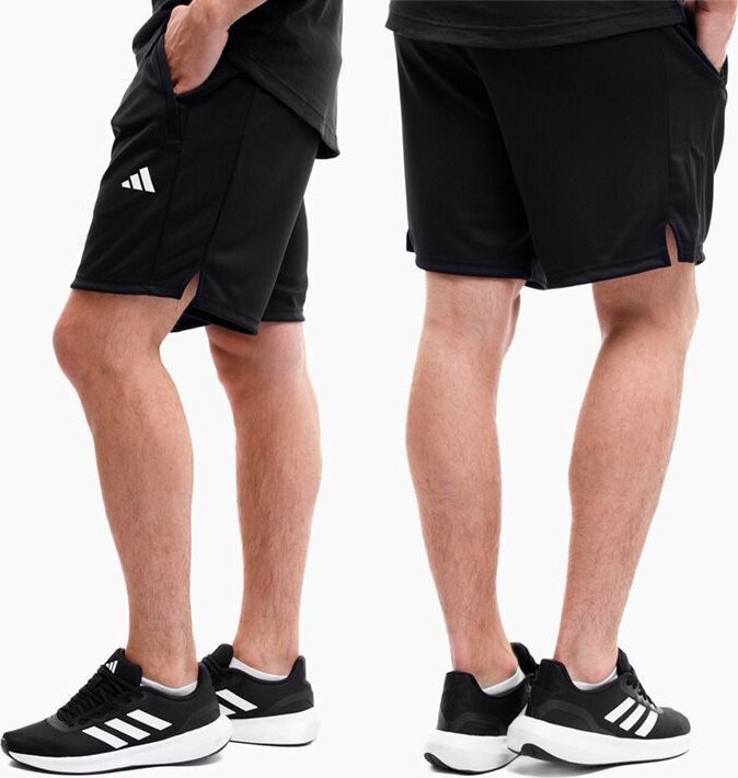 Adidas Spodenki męskie adidas Train Essentials All Set Training czarne IB8161 S