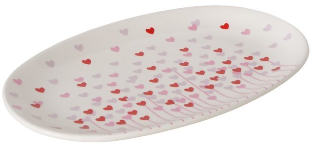 Półmisek w serduszka SHERINE, 29 x 18,5 cm