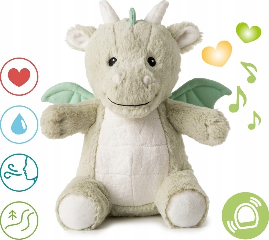 Cloud b Love Light Buddies Drake the Dragon Szumiący Smok Lampka i Pozytywka