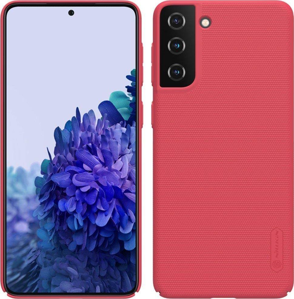 Nillkin Etui Frosted do Samsung Galaxy S21+ (Czerwone) uniwersalny