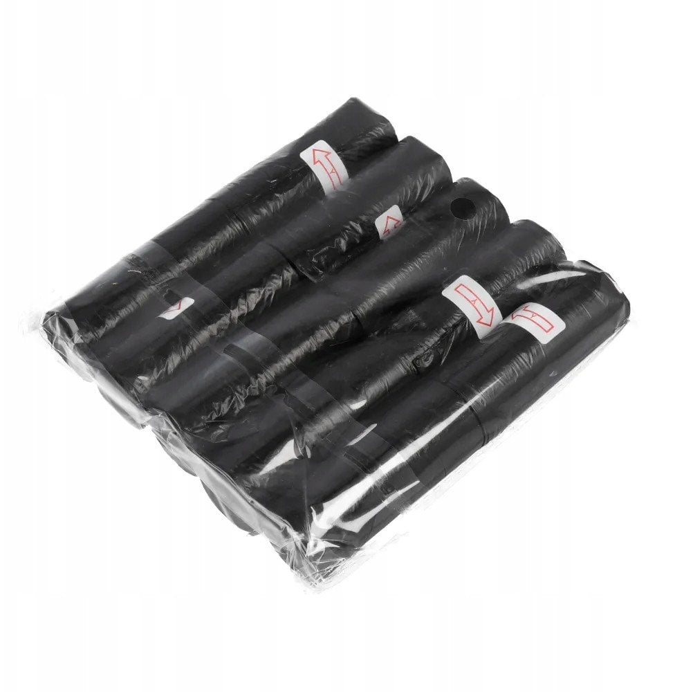 Worki na foliowe na psie odchody 10 rolek czarne