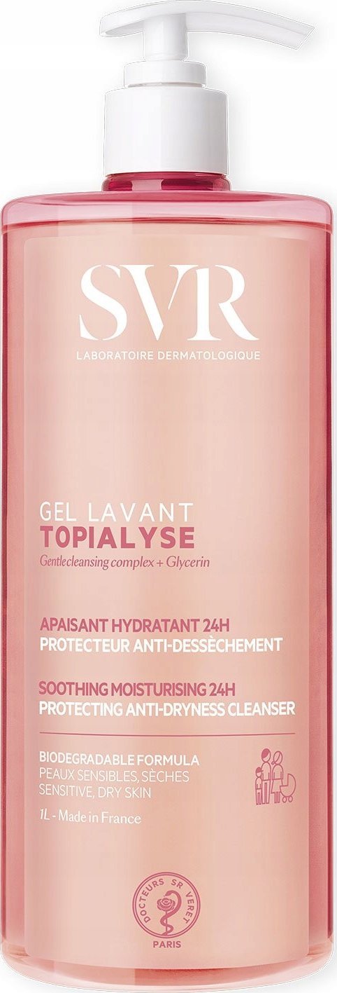 SVR Dušo želė SVR Topialyse Gel Lavant, 1000ml