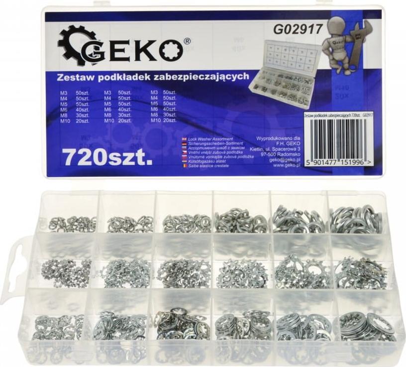 Geko ZESTAW PODKŁADEK ZABEZPIECZAJĄCYCH 720SZT.(20) G02917 GEKO