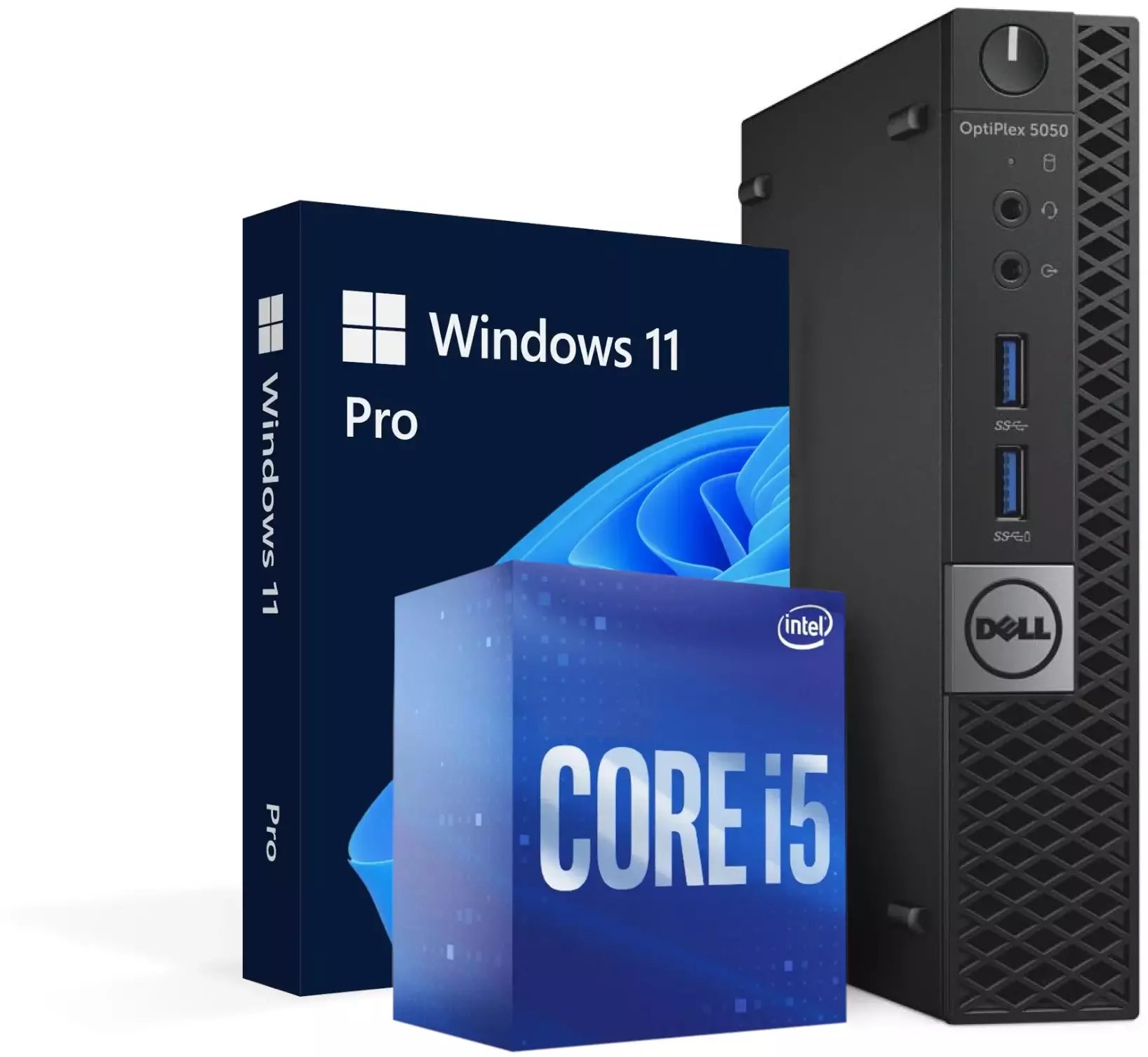 Dell Optiplex 5050 MFF i5-7500T 8 GB 256 GB SSD Windows 11 Professional