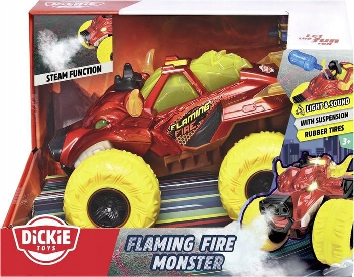 Dickie Flaming Fire Monster Steam function 203754003