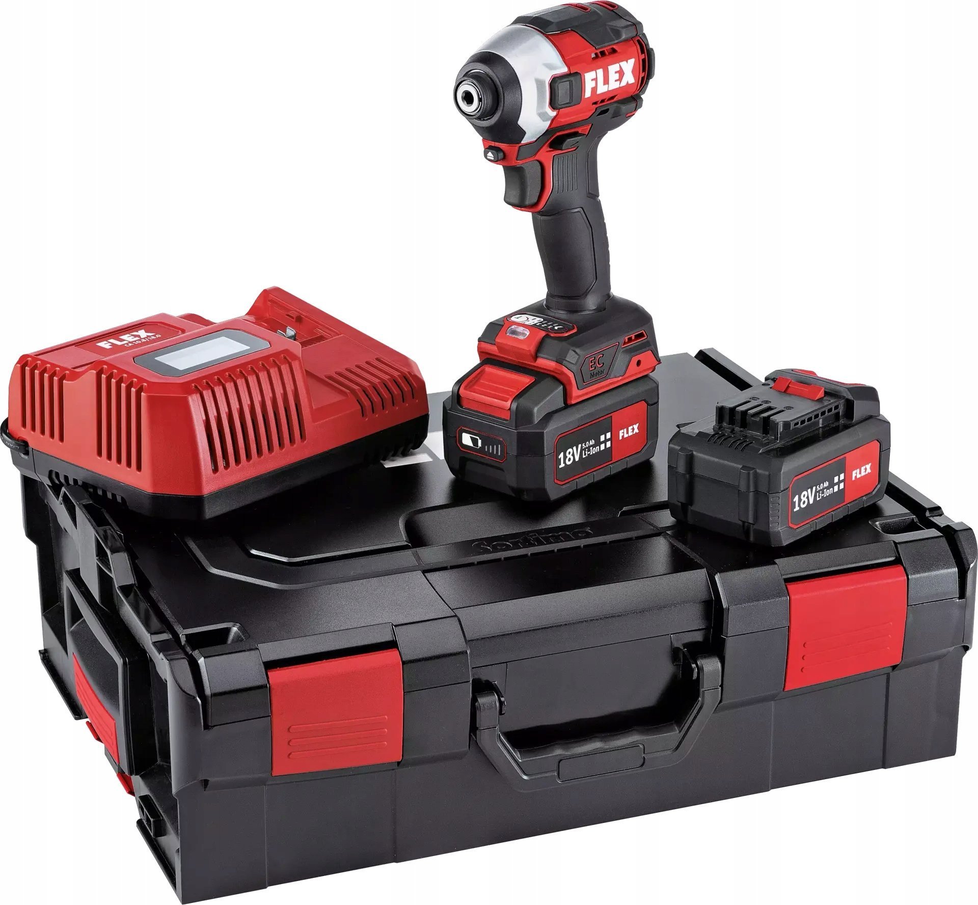 Klucz udarowy Sourcing Cordless impact driver FLEX ID 1/4" 18.0 5.0Ah EC HD