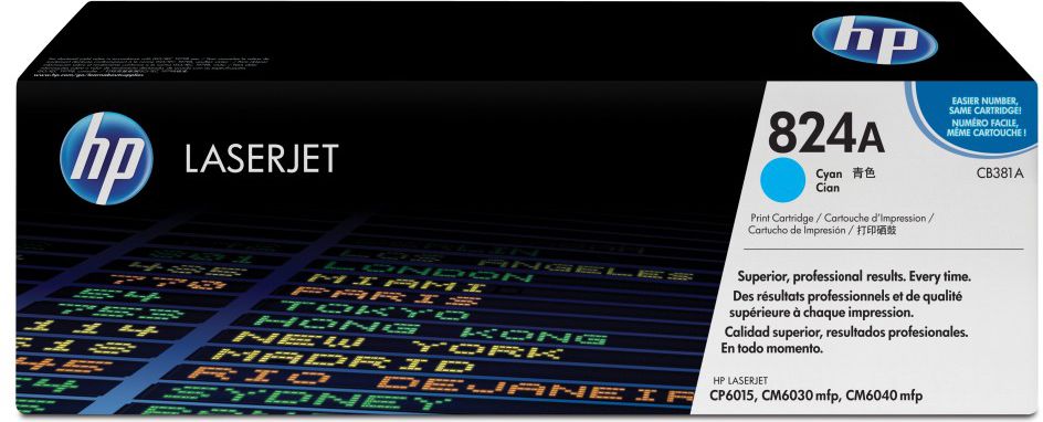 Toner HP 650A Cyan Oryginał (CE271AC)