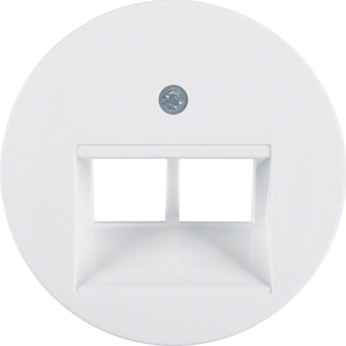 Berker Element centralny do gniazda przyłączeniowego UAE R.1/R.3 biały (14092089)