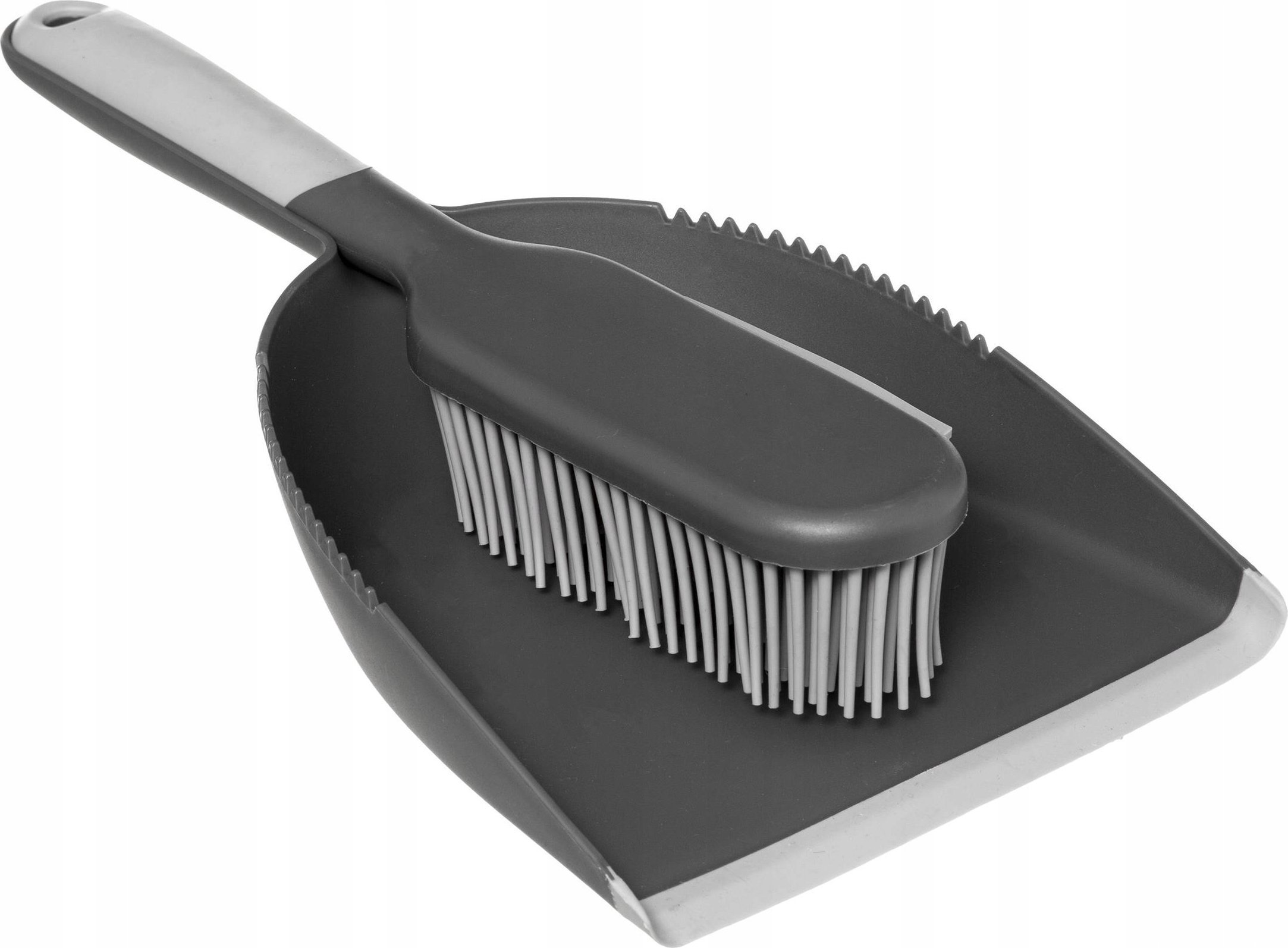 5five Szufelka i szczotka z gumowym włosiem