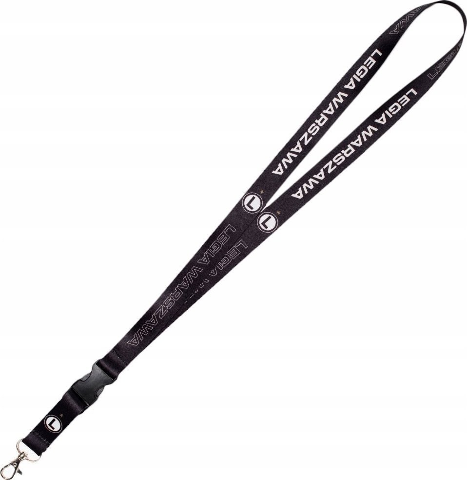 Legia Warszawa Legia Warszawa smycz czarna (L) eLka