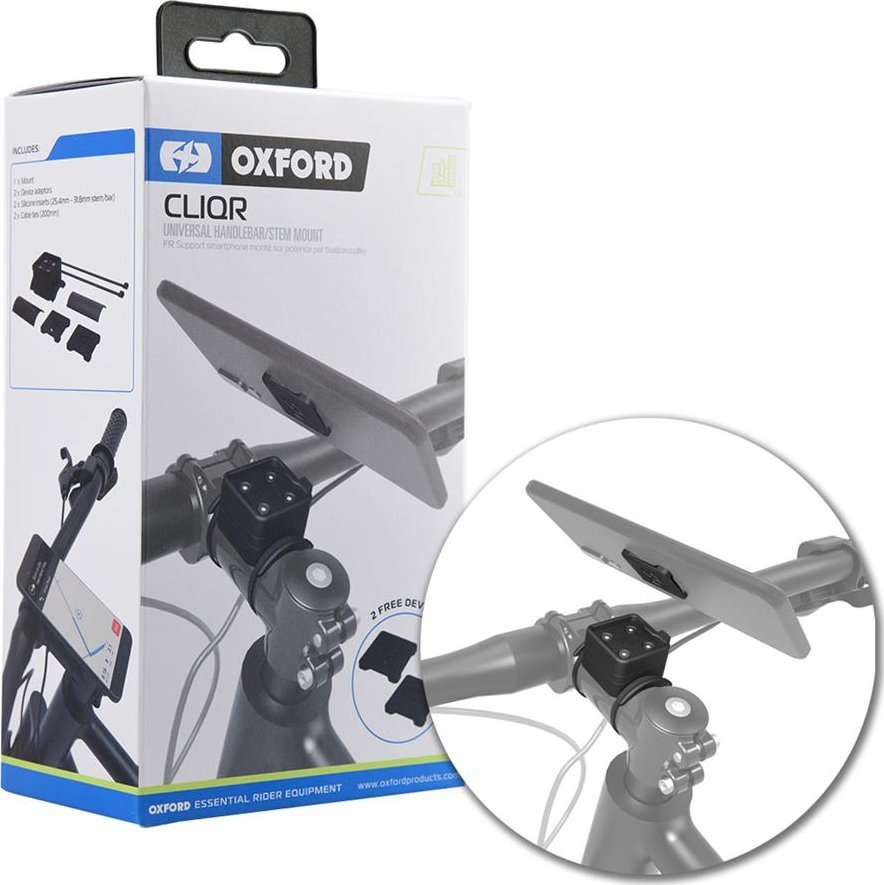 OXC Uchwyt na telefon OXC CLIQR, na kierownicę lub wspornik