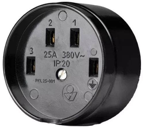 SOCKET RS 380V 25A LIREGUS