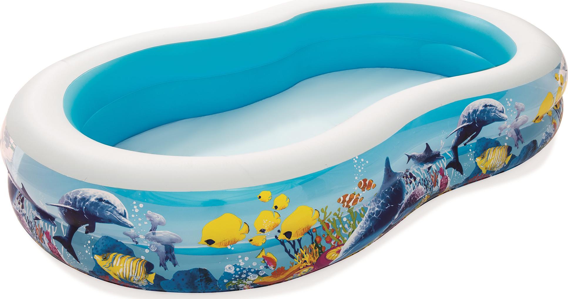 Bestway Basen dmuchany Rafa Koralowa 262x157cm (54118)