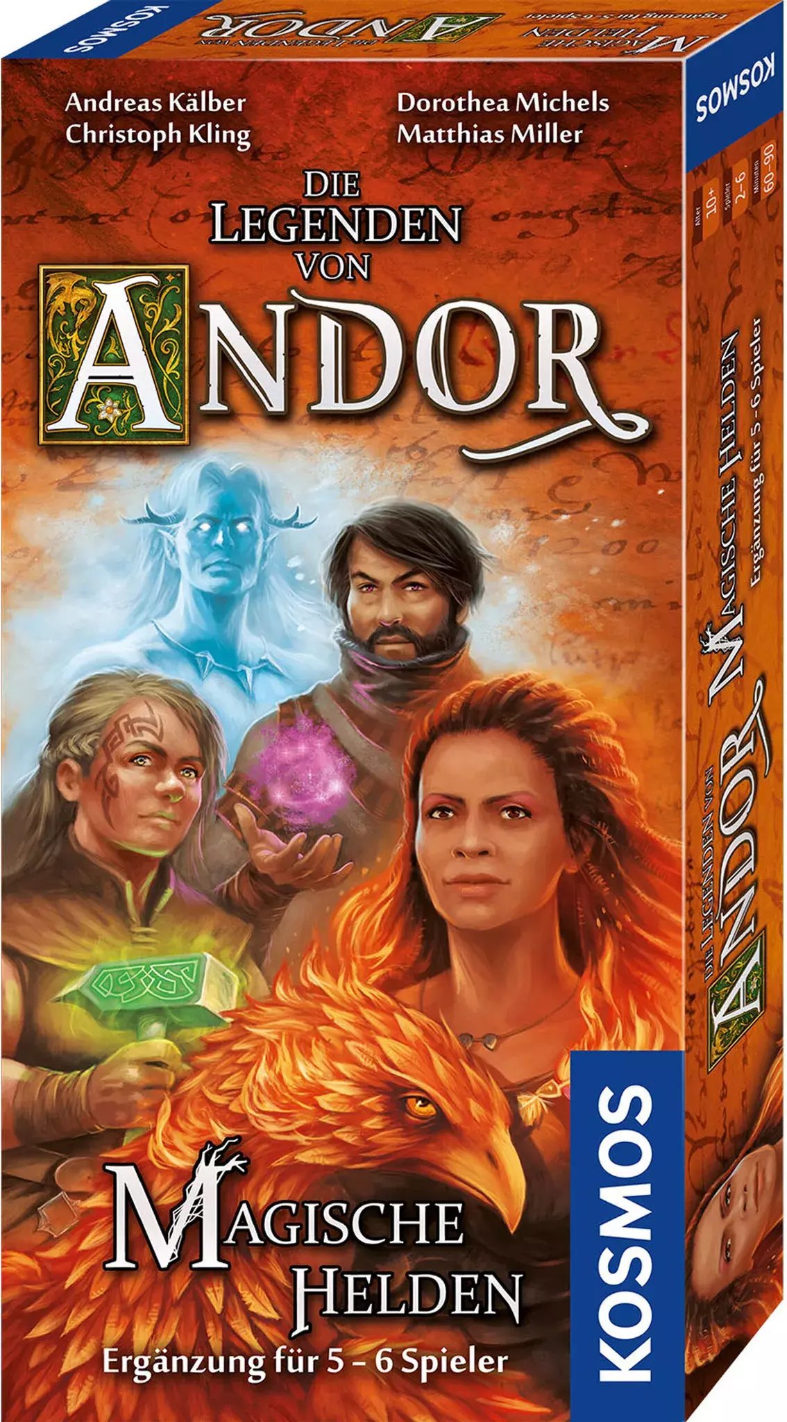 Kosmos Dodatek do gry The Legends of Andor: Magical Heroes (edycja niemiecka)
