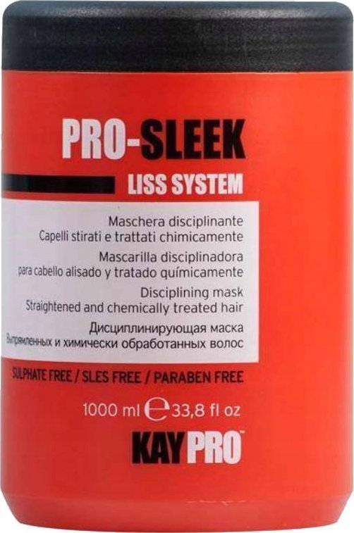 Kay-Pro Pro-Sleek Liss System Wygładzająca maska do włosów 1000ml