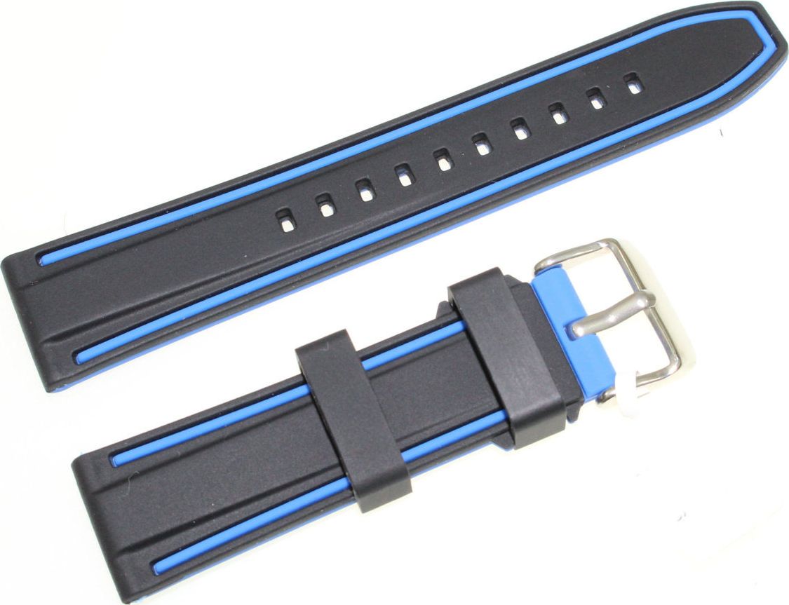 JVD Silikonowy pasek do zegarka 22 mm JVD R21909-22 uniwersalny