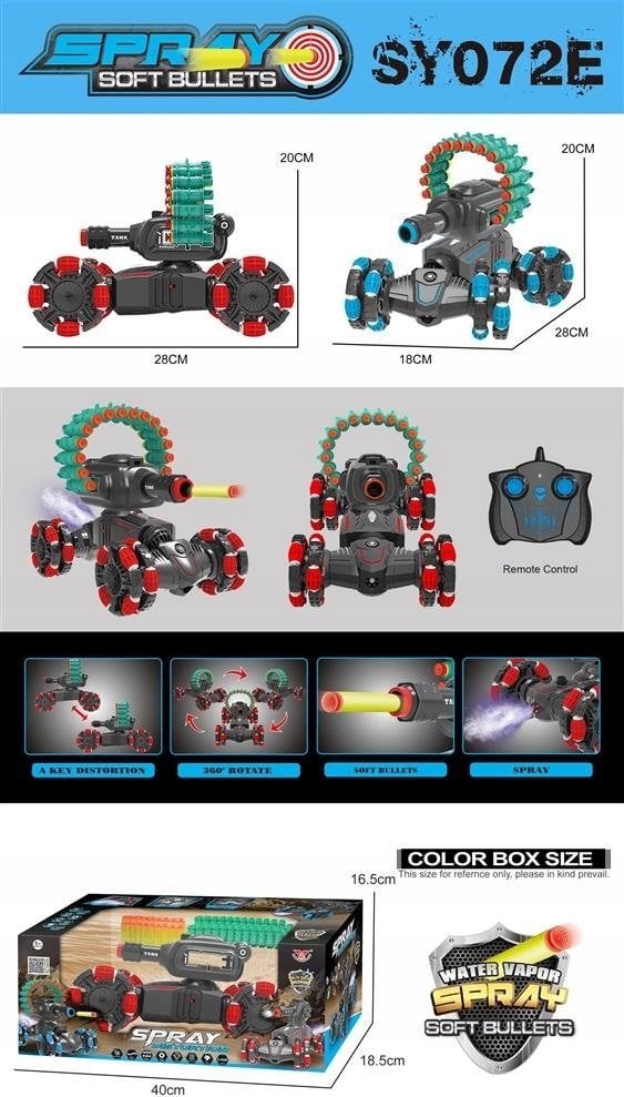 Ciuciubabka Diablo Cars Gang Szybki Grom zdalnie sterowany 101657