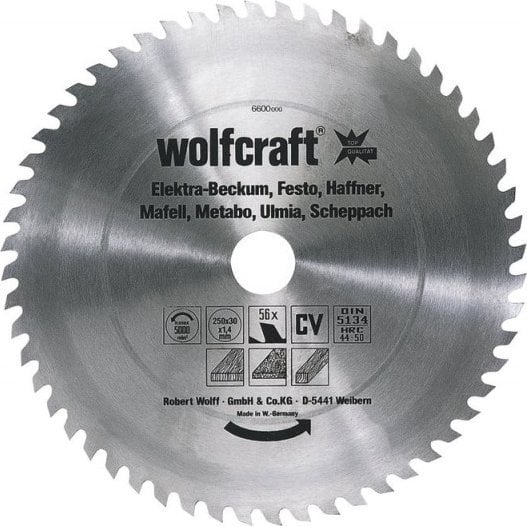Wolfcraft wolfcraft GmbH 1 circular saw blade